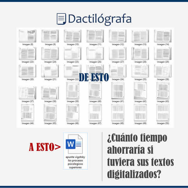 digitalización de textos